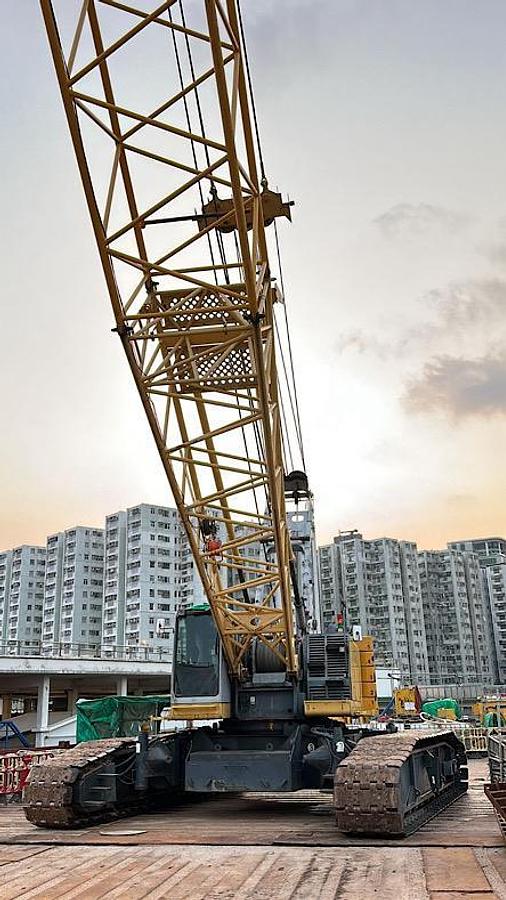 Used 150 Ton Used HITACHI SUMITOMO SCX1500-2 Crawler Crane