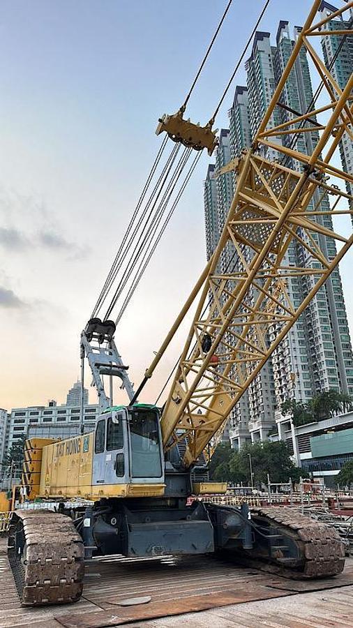 Used 150 Ton Used HITACHI SUMITOMO SCX1500-2 Crawler Crane