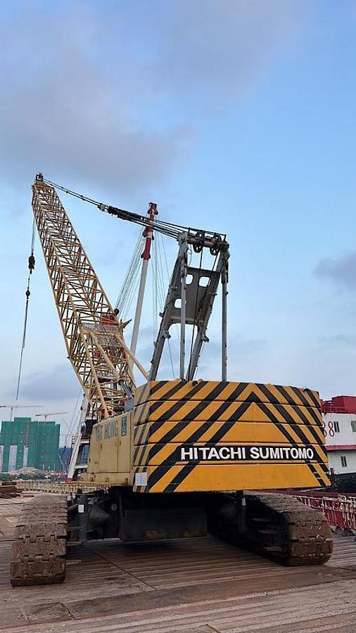 Used 150 Ton Used HITACHI SUMITOMO SCX1500-2 Crawler Crane