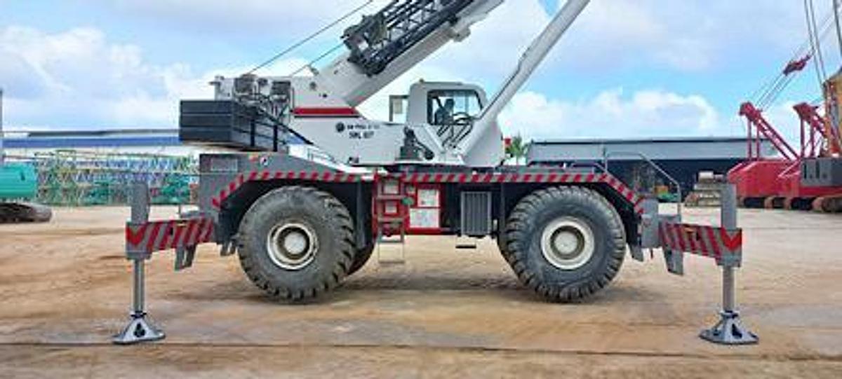 Used 90 Ton Used LINK-BELT RTC8090-2 Rough Terrain Crane