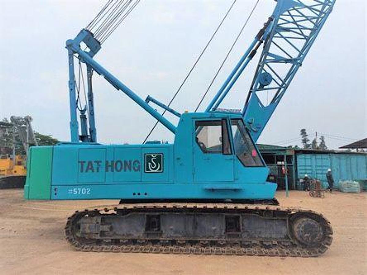 Used 50 Ton AS IS Condition NISSHA DH500-5 Crawler Crane
