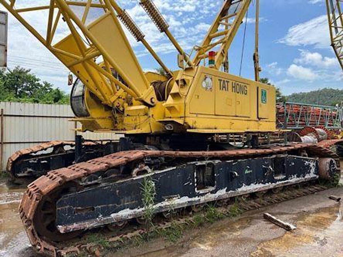 Used 100 Ton KOBELCO 7100 Crawler Crane