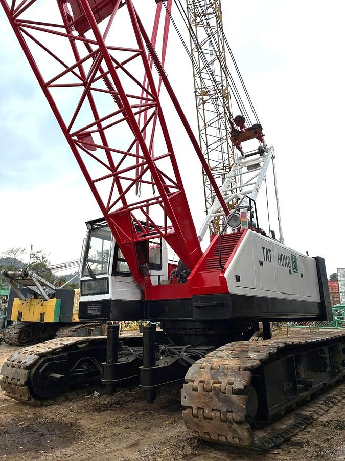 Used 80 Ton AS IS CONDITION QUY80A Crawler Crane