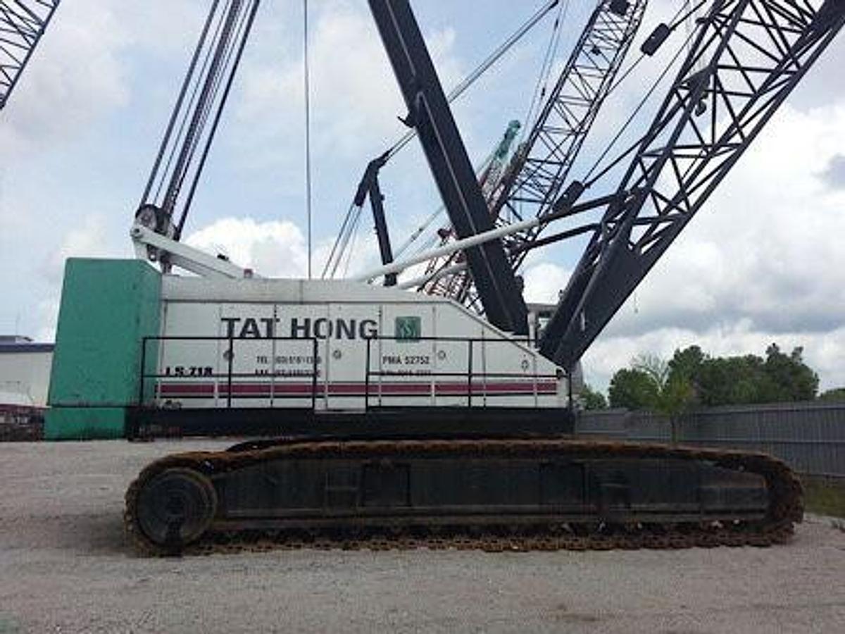 Used 225 Ton Used LINKBELT LS718 Crawler Crane