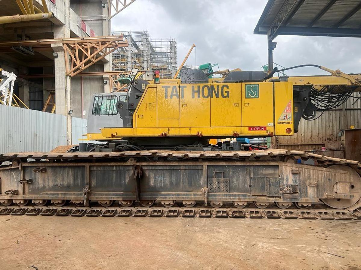 Used 275 Ton Used HITACHI SUMITMO SCX2800-2 Crawler Crane