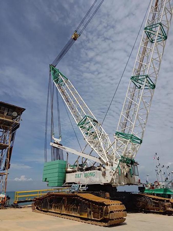 Used 400 Ton Used DEMAG CC2000J Crawler Crane