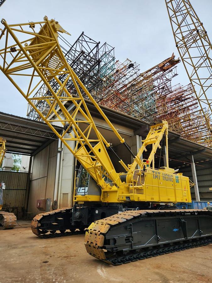 Used 150 Ton Used HITACHI SUMITOMO SCX1500-2 Crawler Crane