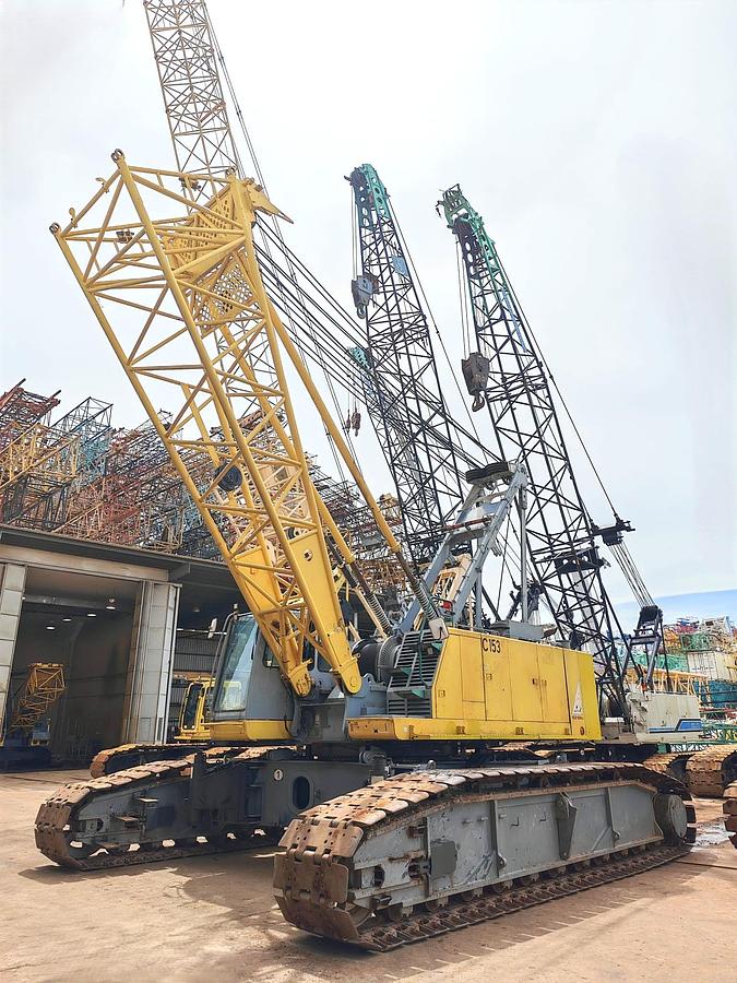 Used 150 Ton Used SCX1500-2 Crawler Crane 