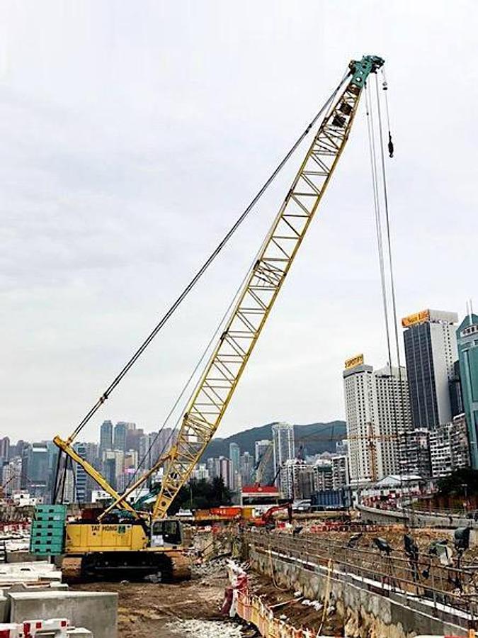 Used 275 Ton Used HITACHI SUMITOMO SCX2800-2 Crawler Crane