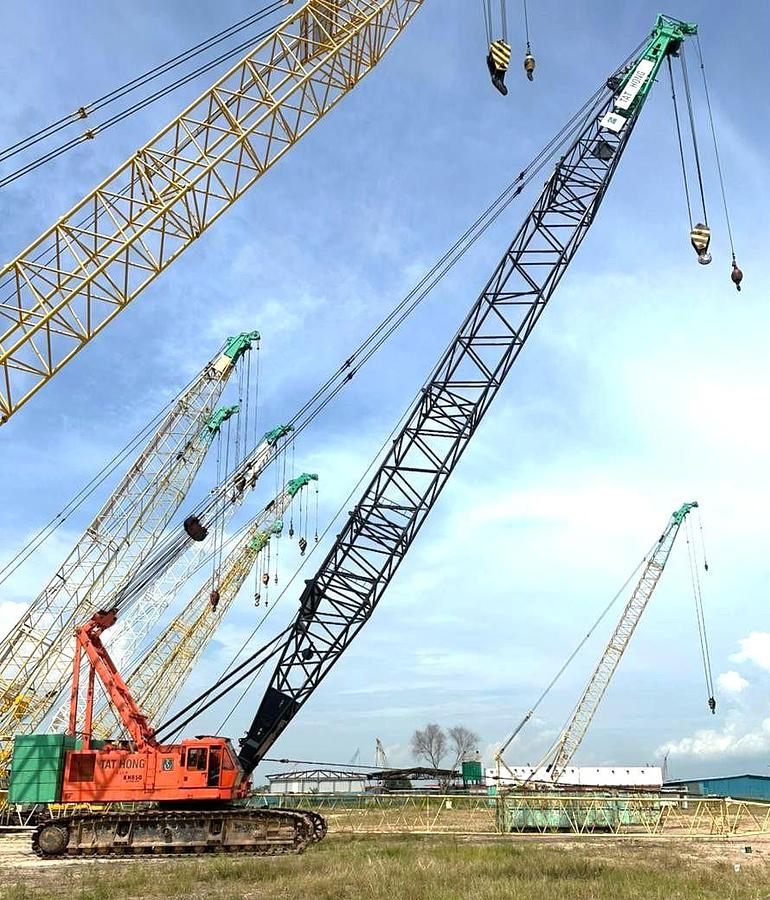 Used 150 Ton AS IS CONDITION HITACHI KH850-3 Crawler Crane ~ $$ HOT DEALS 07.07 $$