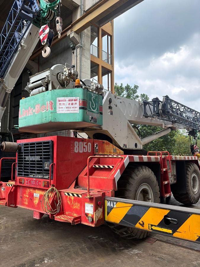Used 50 Ton AS IS CONDITION RTC8050-II Rough Terrain Crane
