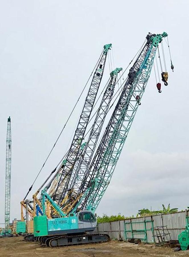 Used 80 Ton Used KOBELCO BM800HD Crawler Crane