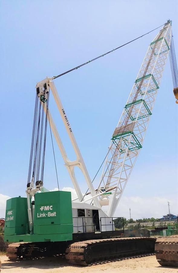 Used 300 Ton Used LINKBELT LS818 Crawler Crane