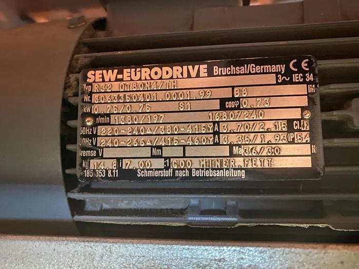 Gebraucht Transnorm Gurtförderer Förderband