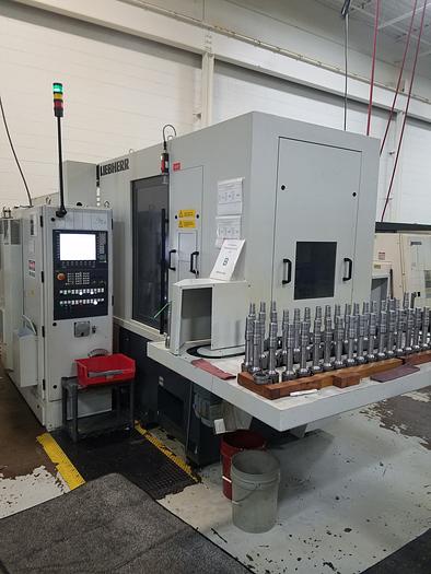 2017 LIEBHERR LC-180 CNC GEAR HOBBER WITH STOCKER TABLE