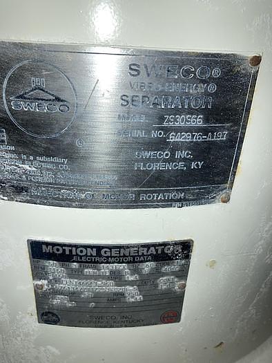 Used 30" SWECO SCREENER - S/S