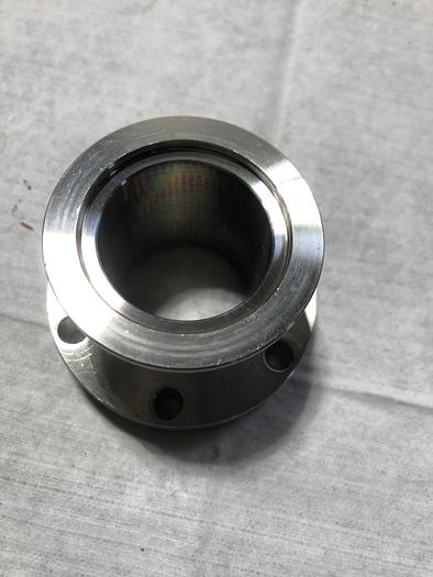 Adapter, 1.33 inch ConFlat flange to NW25 flange, 2.00 inch long(M1)