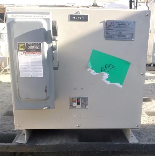 Used Transformer, 15 KVA, FUJI, 3-Phase, Type CU5B1-HCY38 #S743614