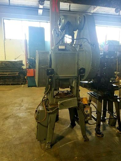 Used Baird 15 Ton Stamping Punch Press Made in USA Bridgeport CT