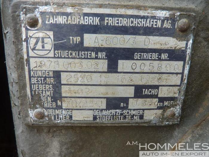 Used Transmission MAN KAT 4x4 5t. mil