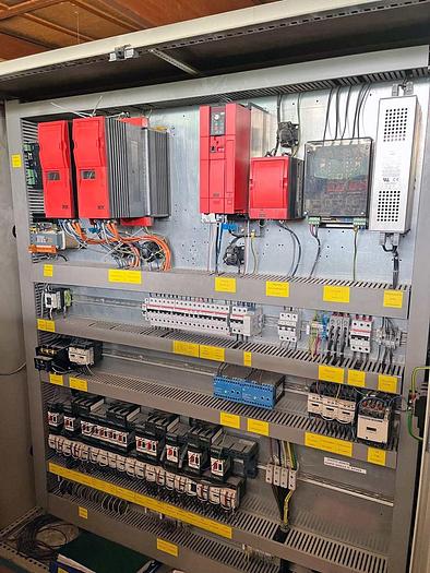 Used Hundegger K2-4 BHF joinery line  for log house production