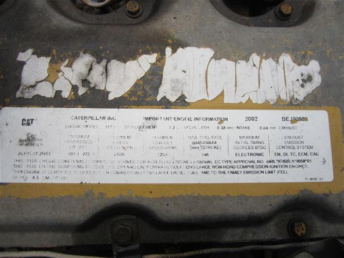 Used 2002 Hurricane 6T 276 41B/1000 Air Booster