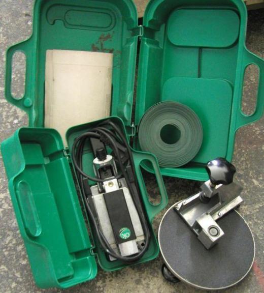 Used Habasit P 100 hot pressing device 1999