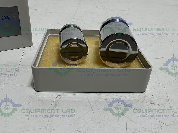Used Mettler Toledo Kalibriergewicht  200g and 100g E2 Calibration Weight 216506