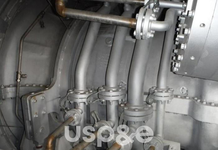Used 81 MW 2011 Used GE PG6111 Natural Gas Power Plant Generator Sets