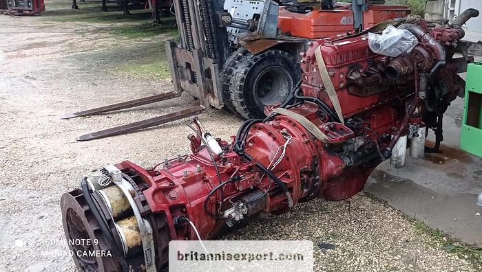 Used 1995 RENAULT 385 engine & B18 manual gearbox for Renault Magnum AE tractor unit.