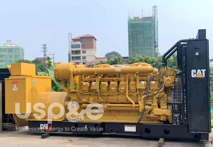 Used 1.8 MW Used Caterpillar D 3516 BHD Diesel Generator Sets