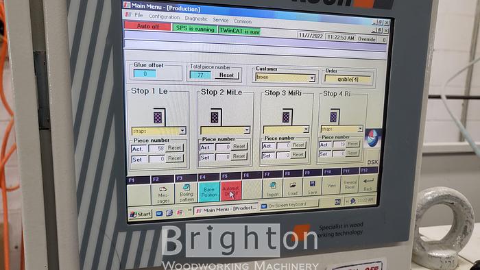 Refurbished 2010 KOCH SPRINT-PTP-3/1300 CNC BORE, GLUE & DOWEL INSERTER #BM2221