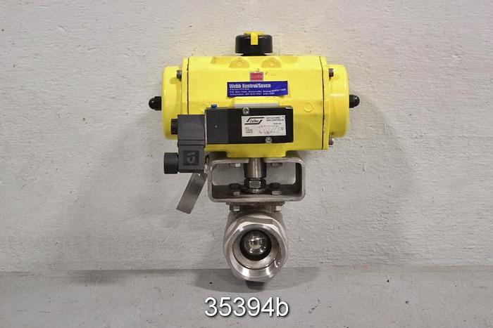 Used Apollo AS0100N041A 2" Control Ball Valve #35394