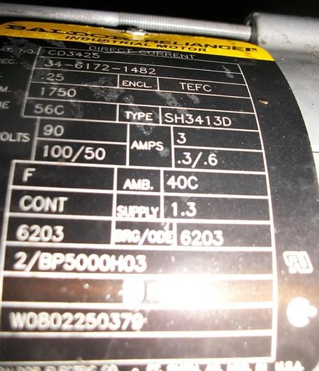 Used Furnace, Belt, 36" x 10', S/st Conv, Nat. Gas, 1/2 hp #S740070