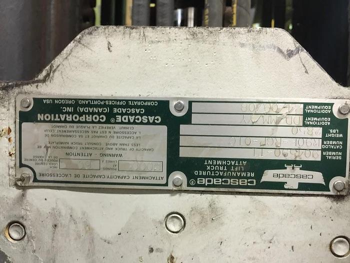 Used 12,000 LB HYSTER ROLL CLAMP TRUCK S120FTPRS W/ 60" OD ROLL CAPACITY MFG. (2006)