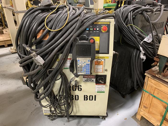 Used FANUC M900iA/600 6 AXIS CNC ROBOT WITH R30iA CONTROLLER