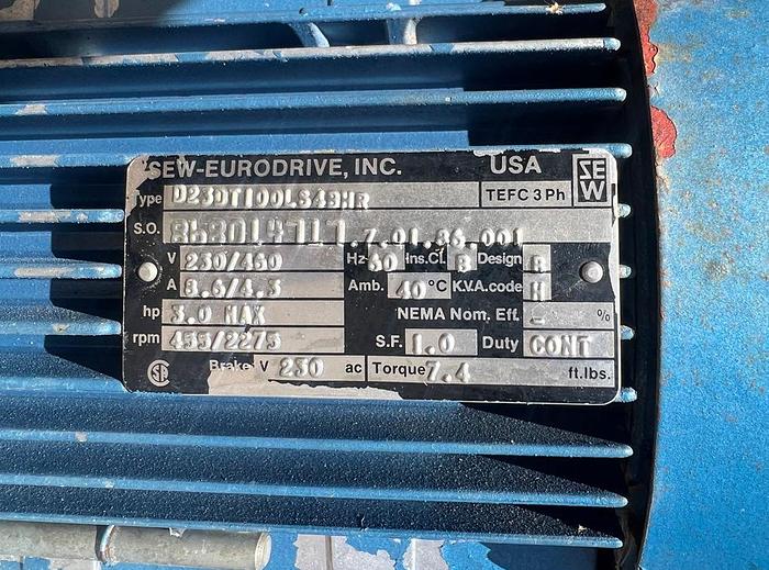 Used Centrifuge, Basket, Perforate, 30" x 28", S/st, 3 HP #S744758