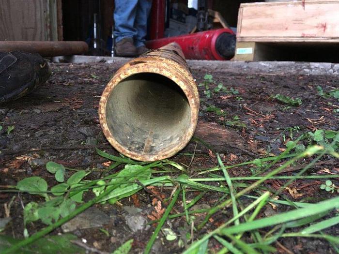 NV Single Tube Core Barrel Complete with NWJ Connection, 62" Long