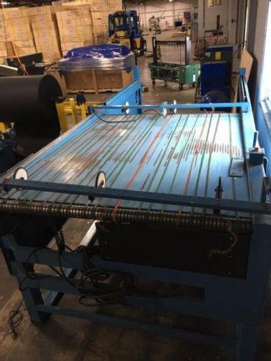 Used 60" X 60" SHEET STACKER FOR ROSENTHAL / CONTECH