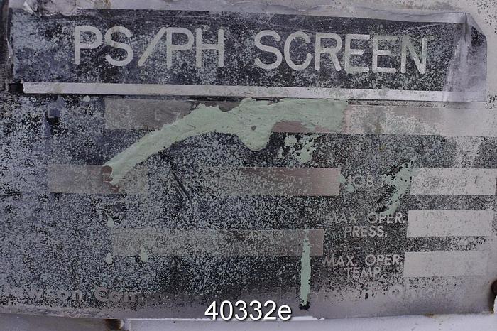 Used Black Clawson 24PSPH Selectifier Screen #40332