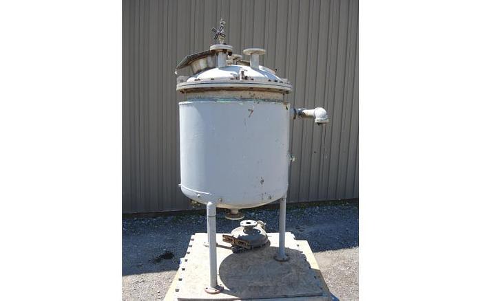 Used USED 90 GALLON JACKETED TANK, STAINLESS STEEL