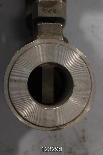 Used Fisher DV3002 Vortex Flowmeter For Gas Or Steam, 1-1/2" #12329