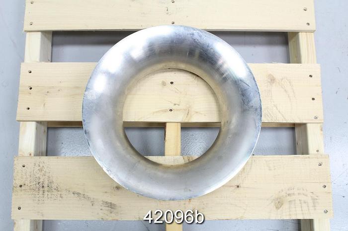 Used Goulds 3180 6x8x14 Stainless Steel 14" Diameter Suction Side Plate #42096