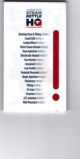 Used 1997 APV CREPACO DC2 COOKER PROCESSOR SCRAPE SURFACE (STOCK #632C).