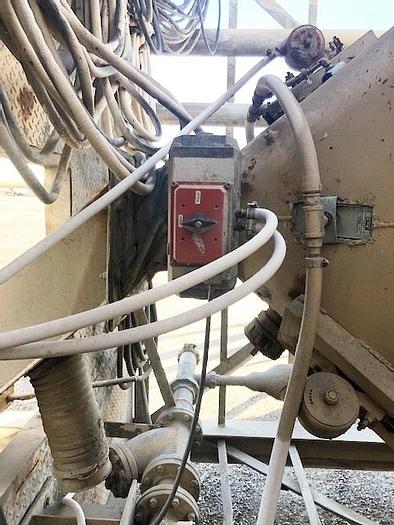 Used Rex Portable 150 Ton Split Cement Silo and Scale