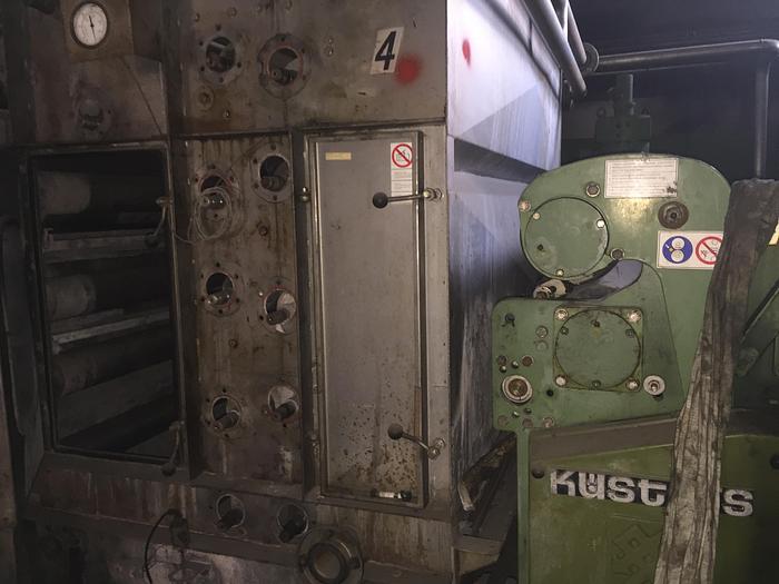 Used OPEN-WIDTH WASHING MACHINES KUSTERS