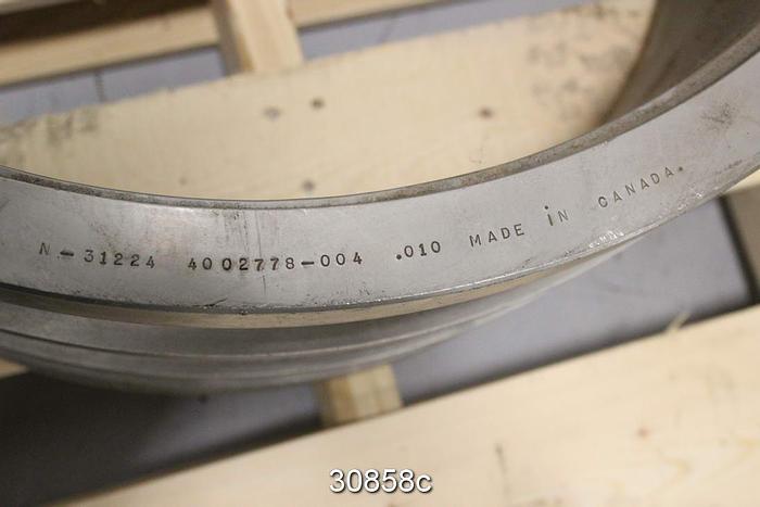 Used Black Clawson UV100 Pressure Screen Basket #30858