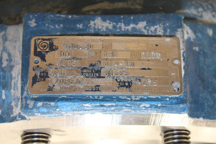 Used Goulds 3196 3x4x13 Pump #44107