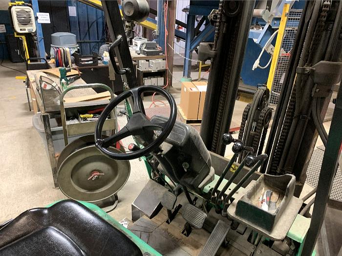Used 1992 MITSUBISHI FGC23K, FORKLIFT, 5000 LB