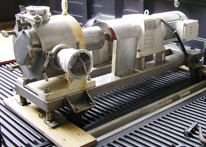 Sine Sanitary Stainless Steel Rotary Positive Displacement Pump 5 HP